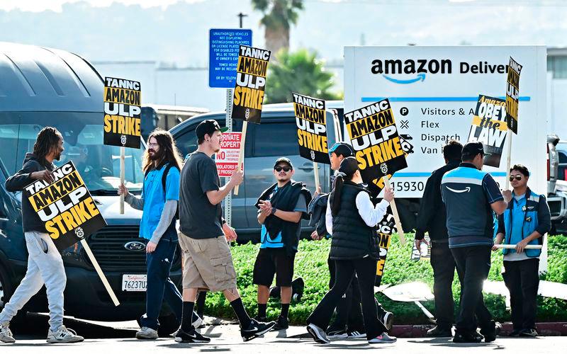 Amazon Workers Strike in the USA